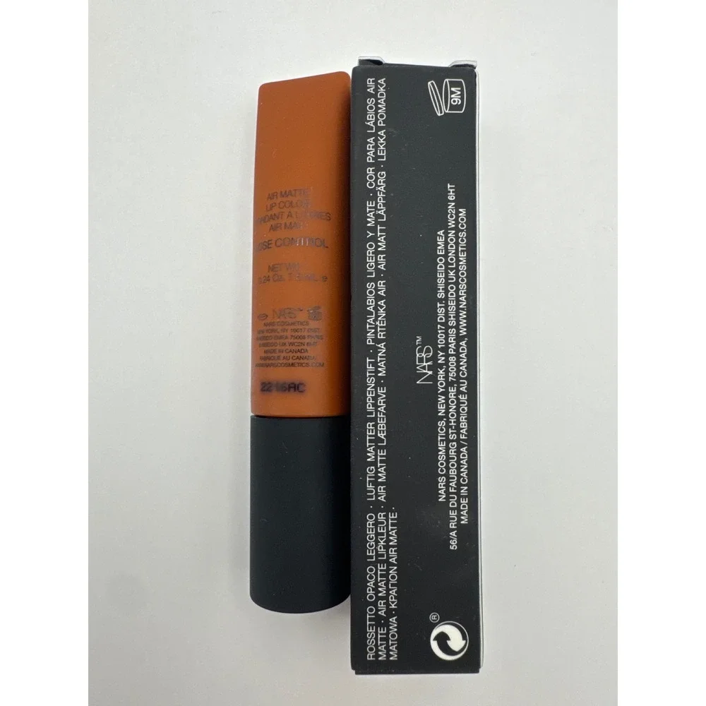 NARS Air Matte Lip Color Lose Control 0.24 Oz 7.5 mL Full Size Matte Finish BNIB
